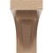 Ekena Millwork 3"W x 9"D x 6"H Classic Rockford Rough Cedar Woodgrain TimberThane Corbel, Primed Tan CORUR03X09X06ROCRCPR - alternate 6